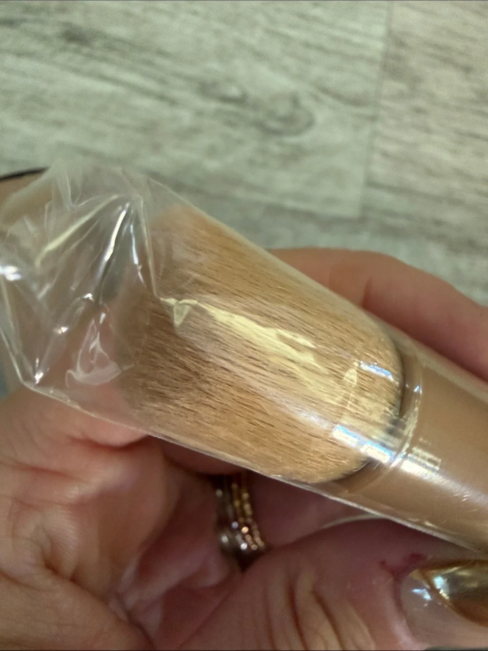 RHODE Beige Pocket Foundation Brush